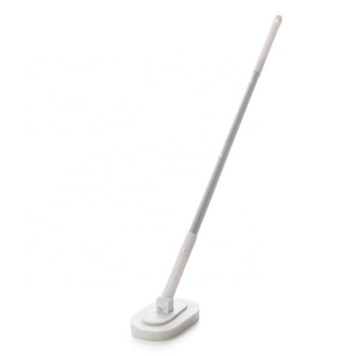 Noooth Bathtub Cleaning Scrub Brush With Long Handle